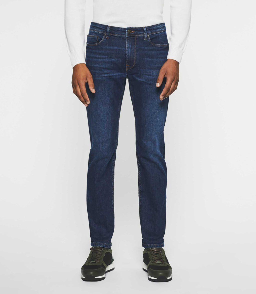 Jean straight bleu moyen EDITION - IZAC