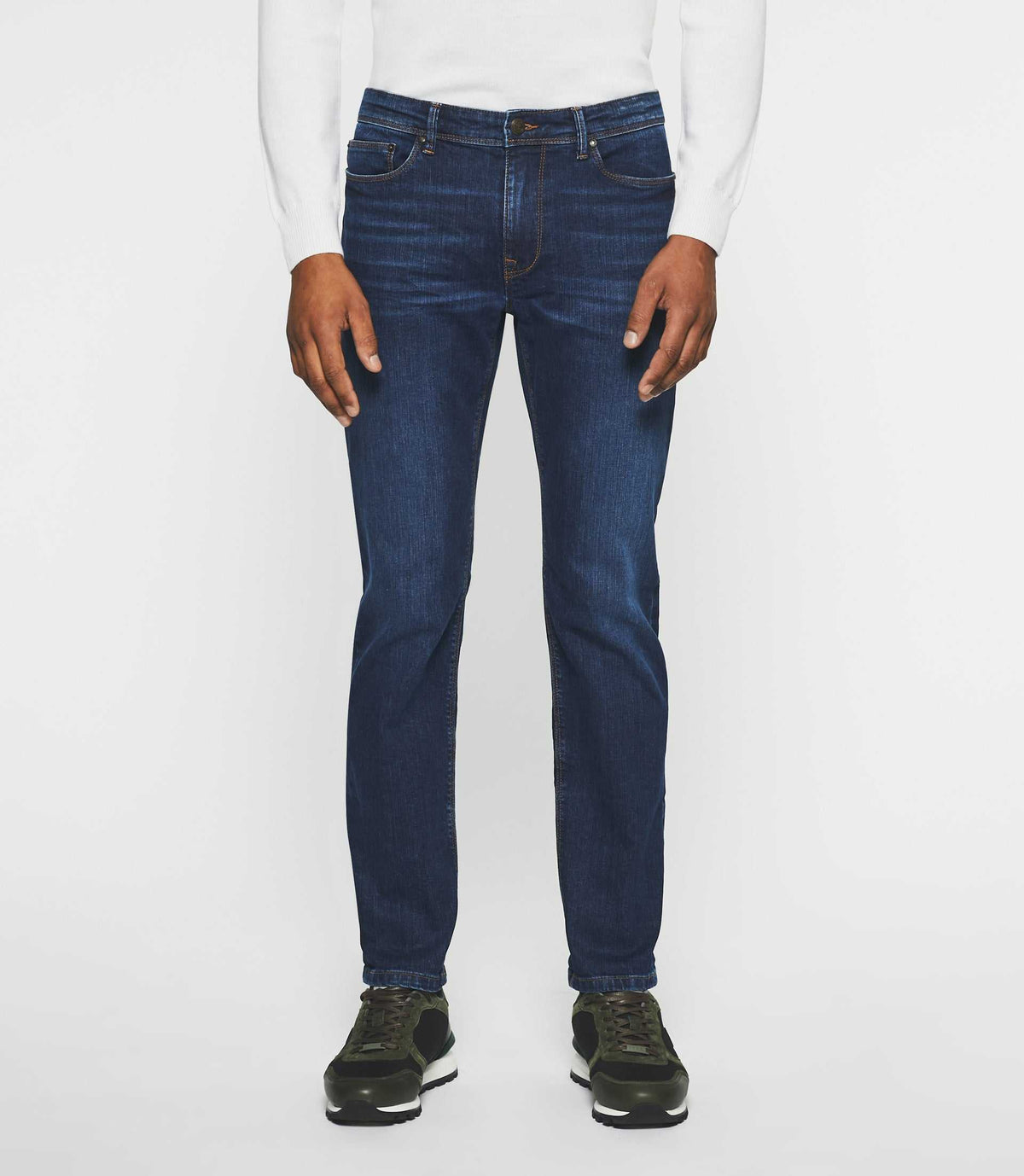 Jean straight bleu moyen EDITION - IZAC