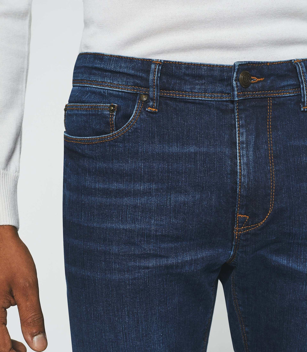 Jean straight bleu moyen EDITION - IZAC