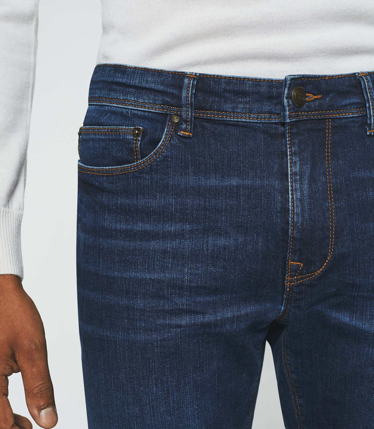 Jean straight bleu moyen EDITION - IZAC