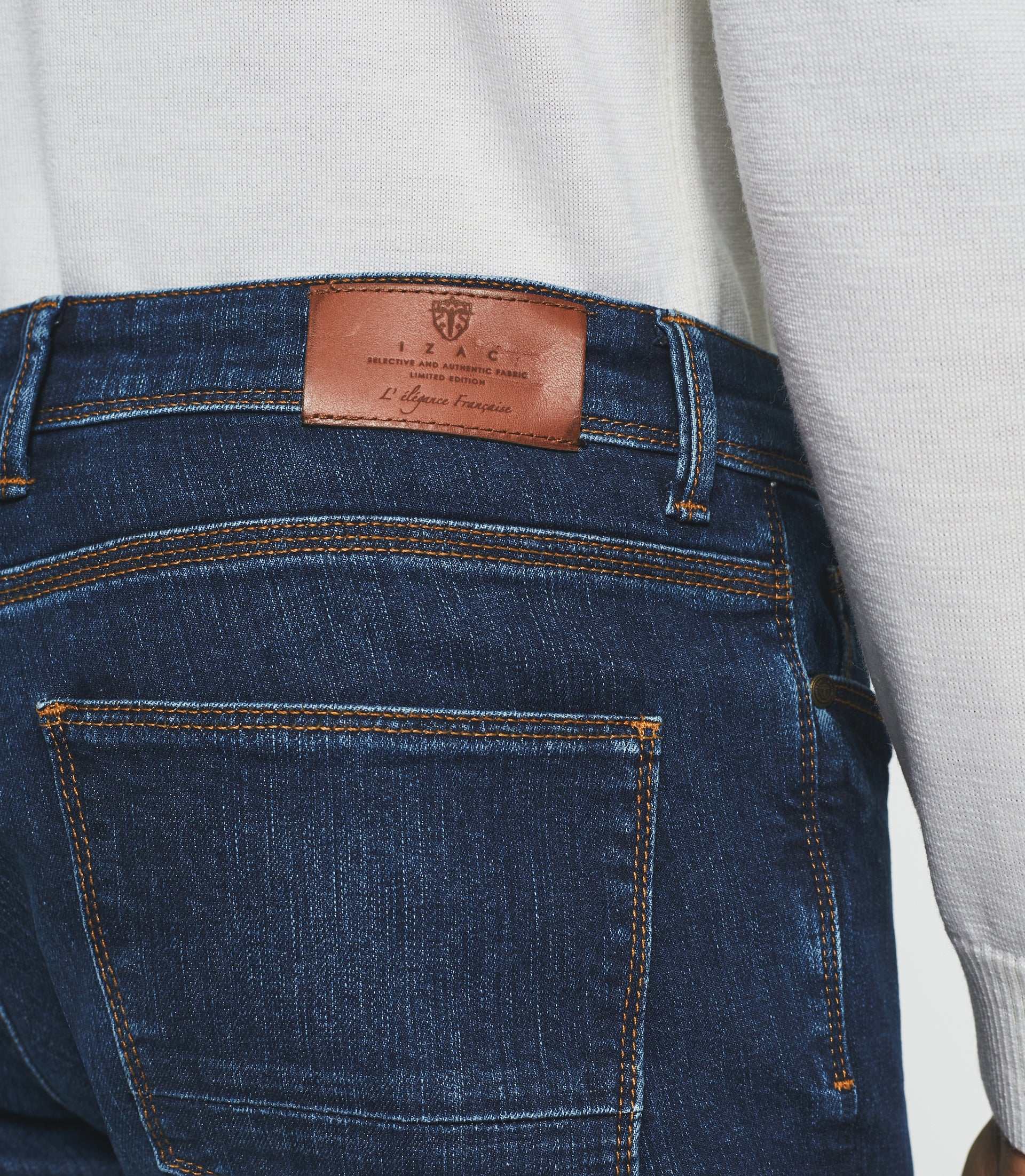 Jean straight bleu moyen EDITION - IZAC