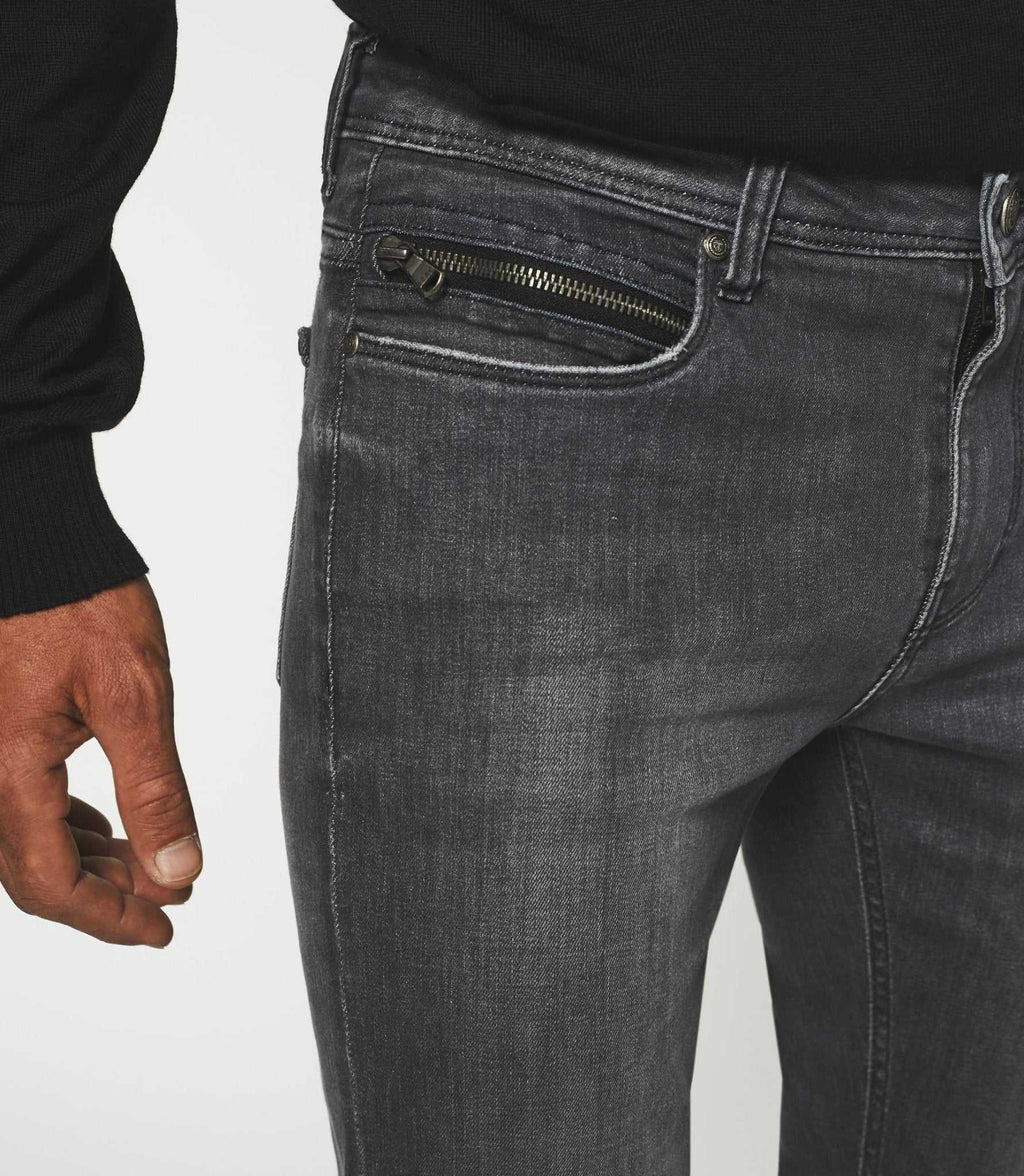 Jean super slim denim gris moyen EFFET - IZAC