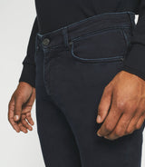 Jean super slim en molleton bleu foncé ETERNELLE - IZAC