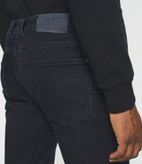 Jean super slim en molleton bleu foncé ETERNELLE - IZAC
