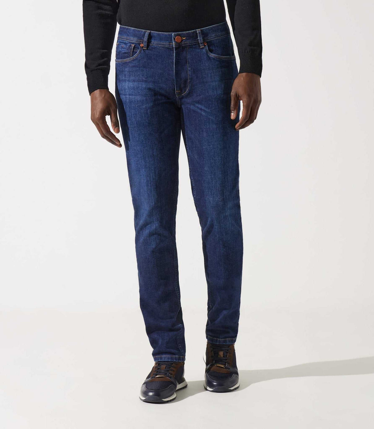 Jean straight bleu moyen EDITO - IZAC