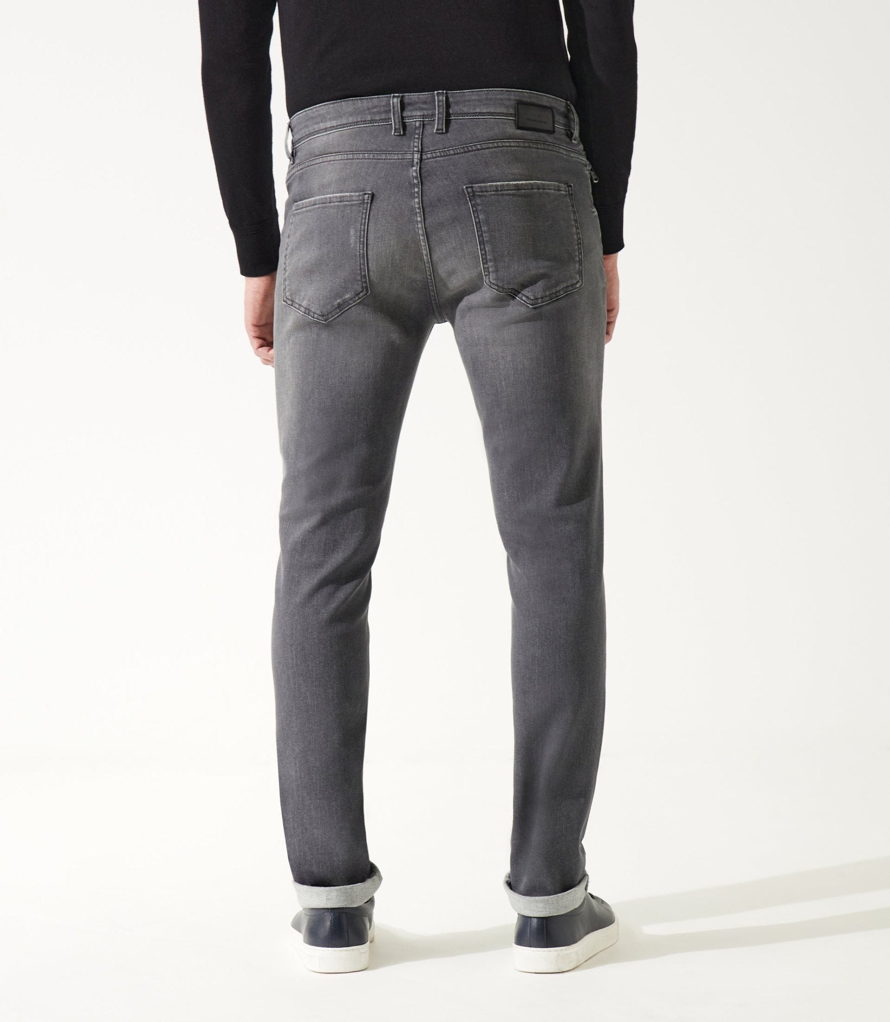 Jean slim gris moyen EFFET - IZAC