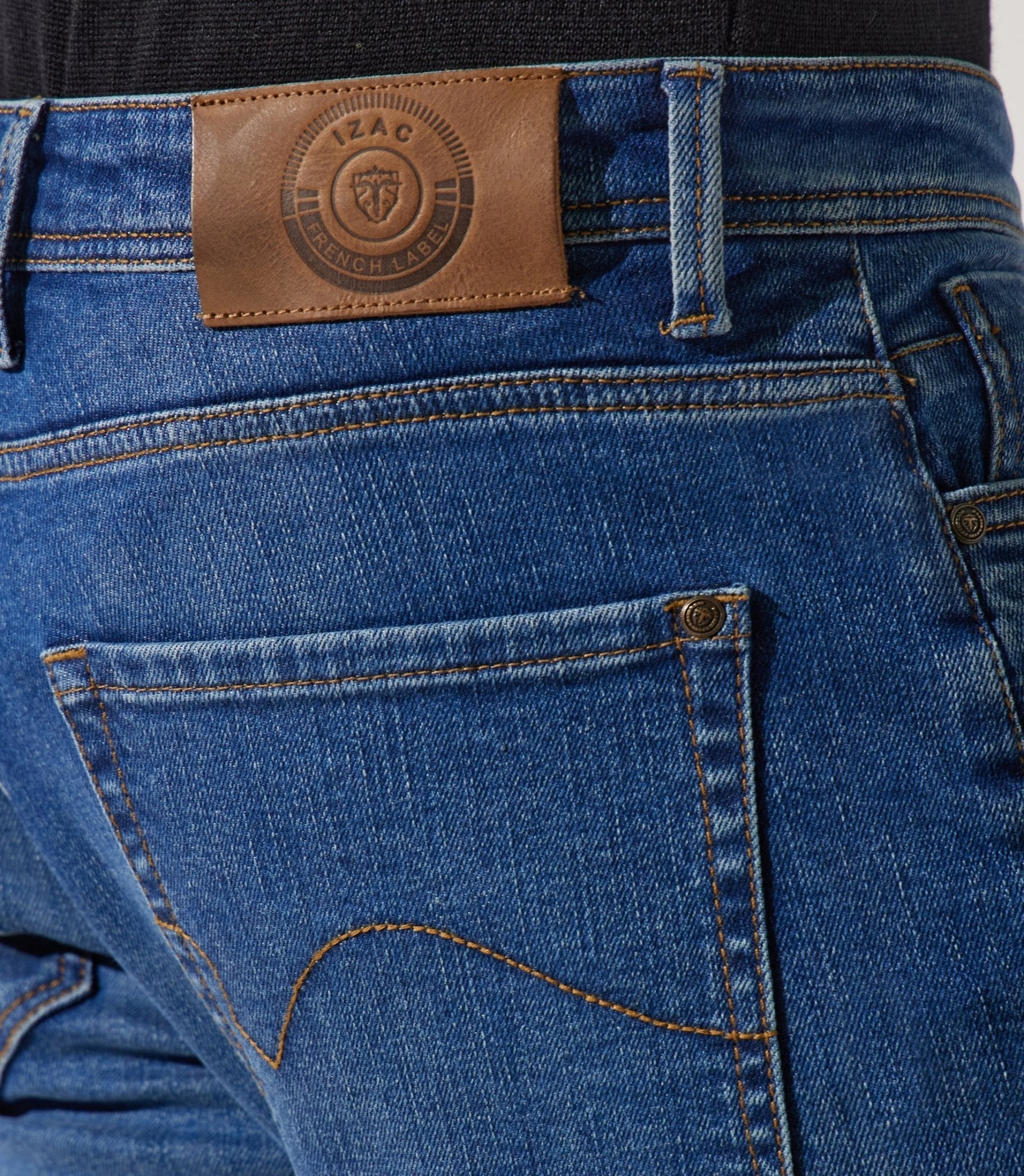 Jean slim bleu moyen ELITE - IZAC