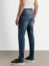 Jean 5 poches bleu - IZAC