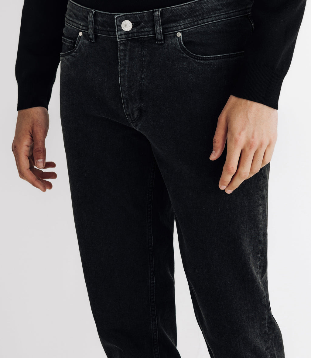 Jean droit anthracite - IZAC
