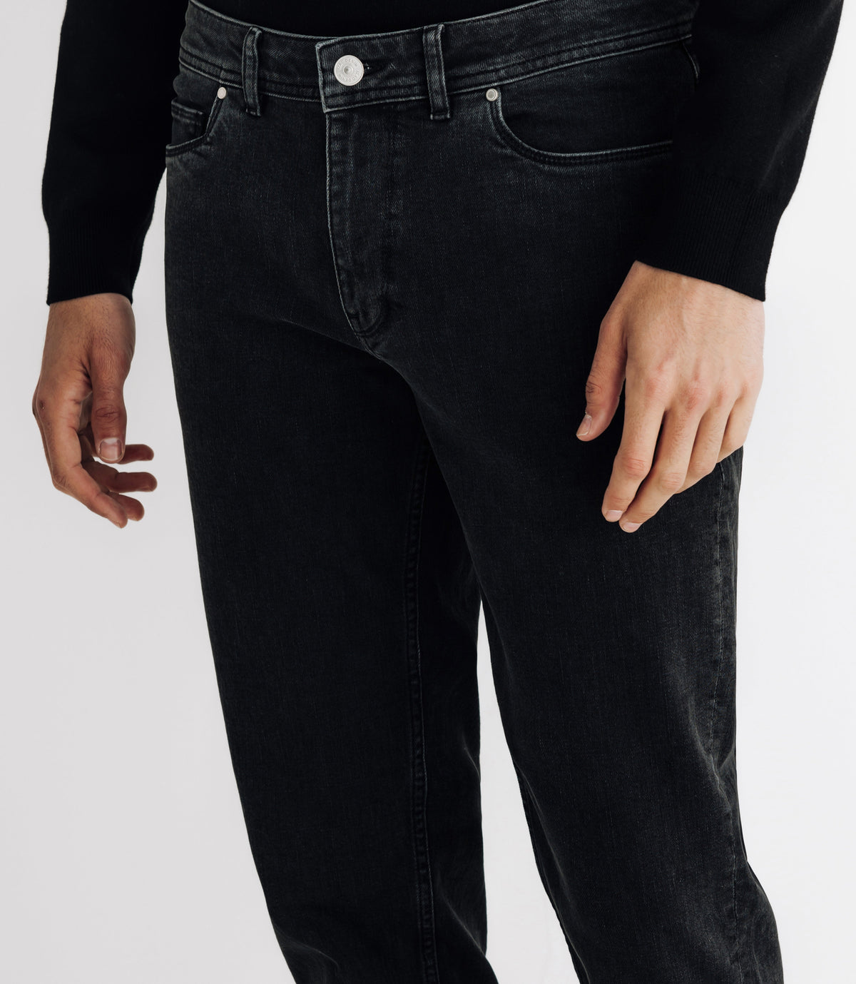 Jean droit anthracite - IZAC
