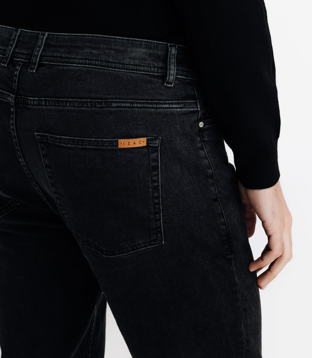 Jean droit anthracite - IZAC