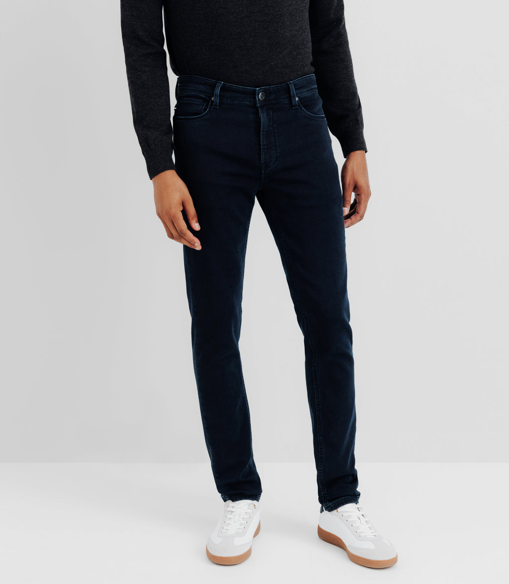 Jean slim en coton marine - IZAC