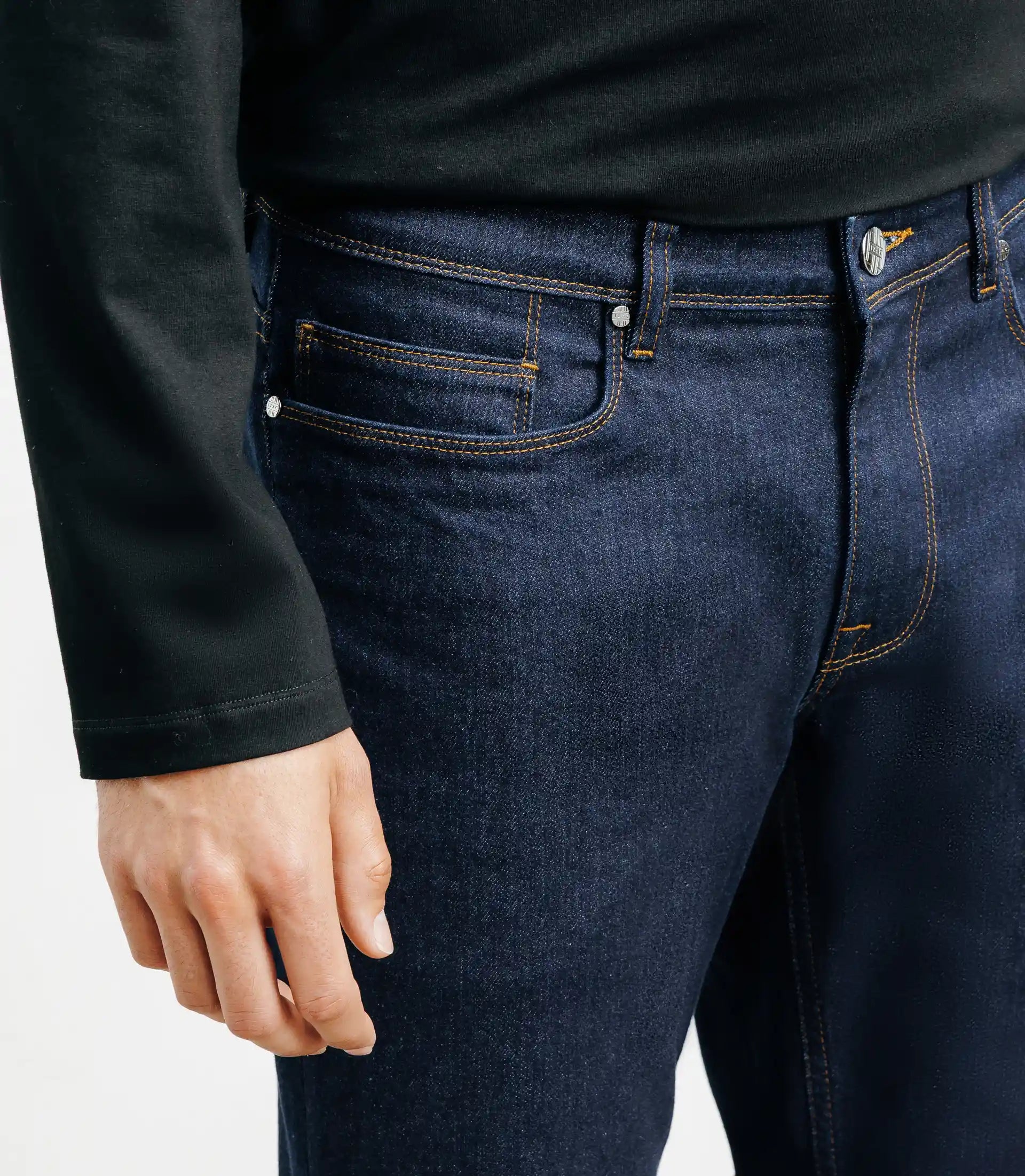 Jean droit 5 poches brut - IZAC