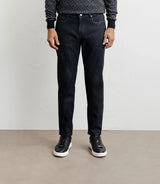 Jean droit 5 poches noir - IZAC