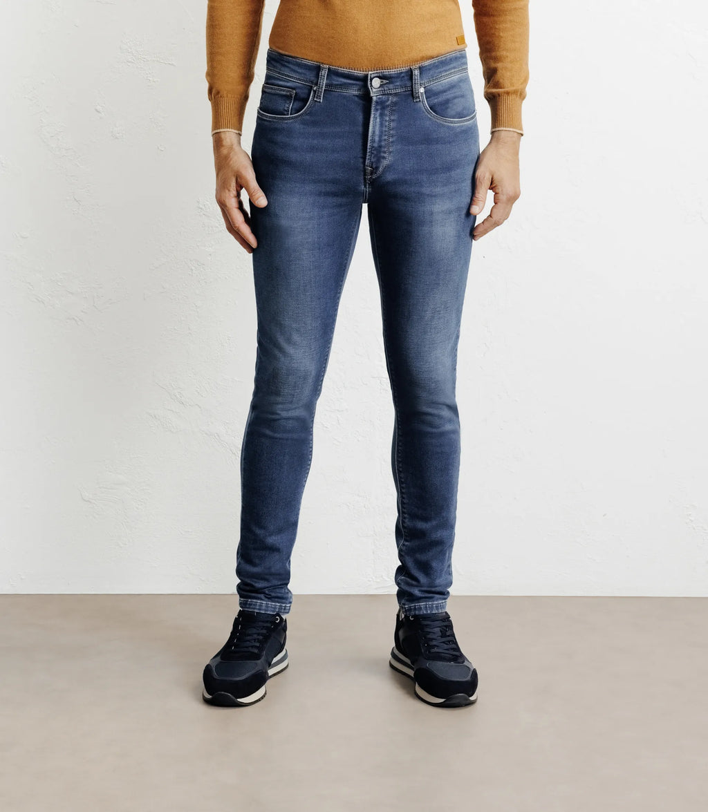 Jean slim bleu moyen - IZAC