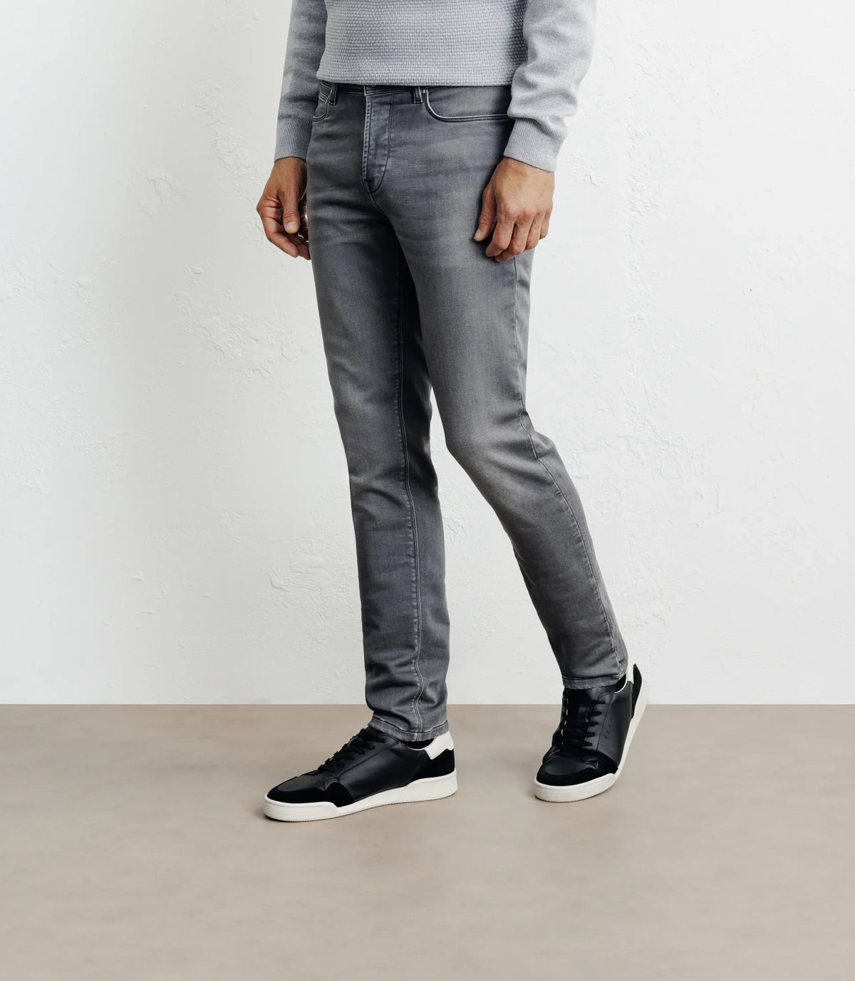 Jean slim gris moyen - IZAC