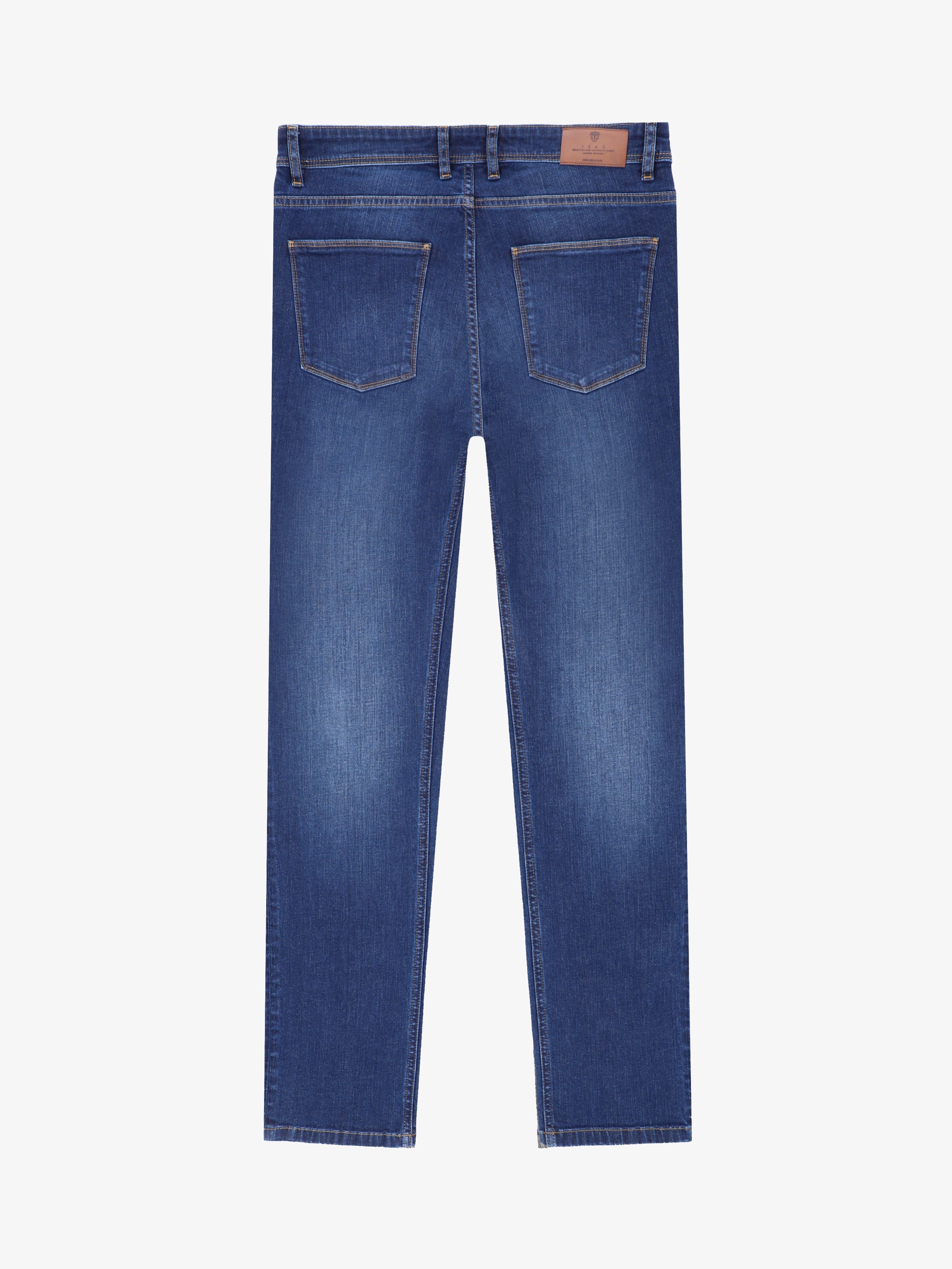 Jean regular 5 poches bleu moyen - IZAC