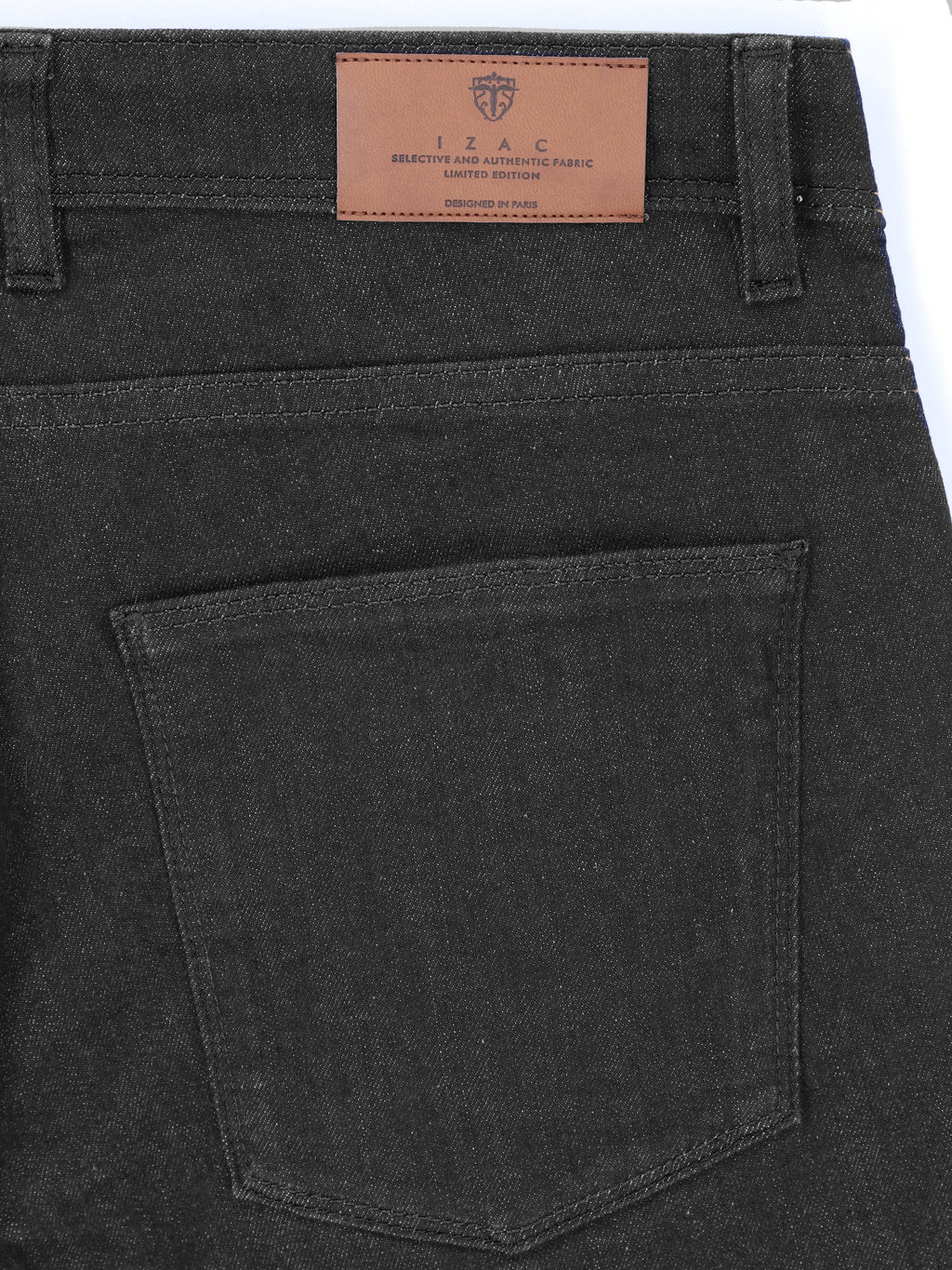 Jean regular 5 poches noir - IZAC