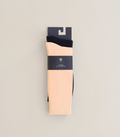 Pack de 2 chaussettes peche - IZAC