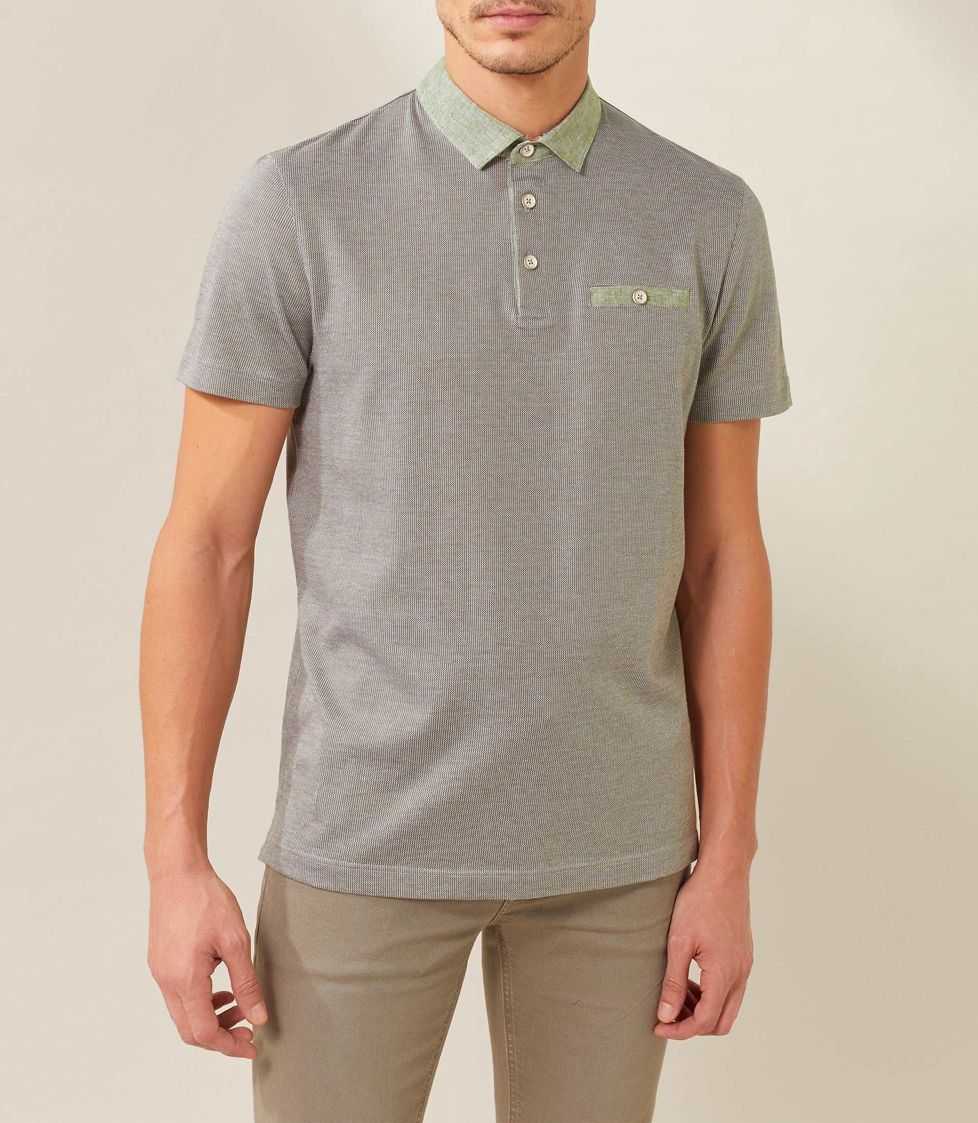 Polo kaki "Micron" - IZAC