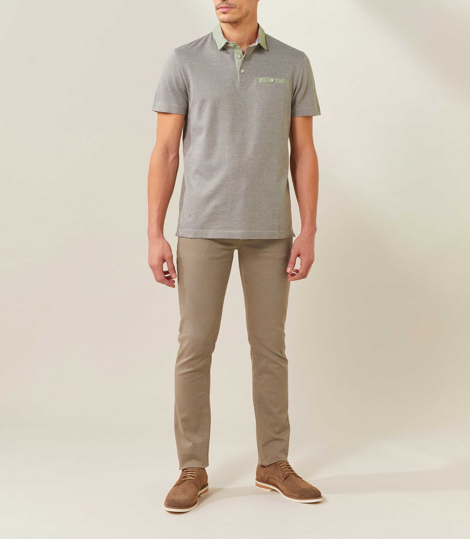 Polo kaki "Micron" - IZAC