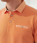 Polo orange "Micron" - IZAC