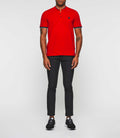 Polo manches courtes rouge "Gael" - IZAC