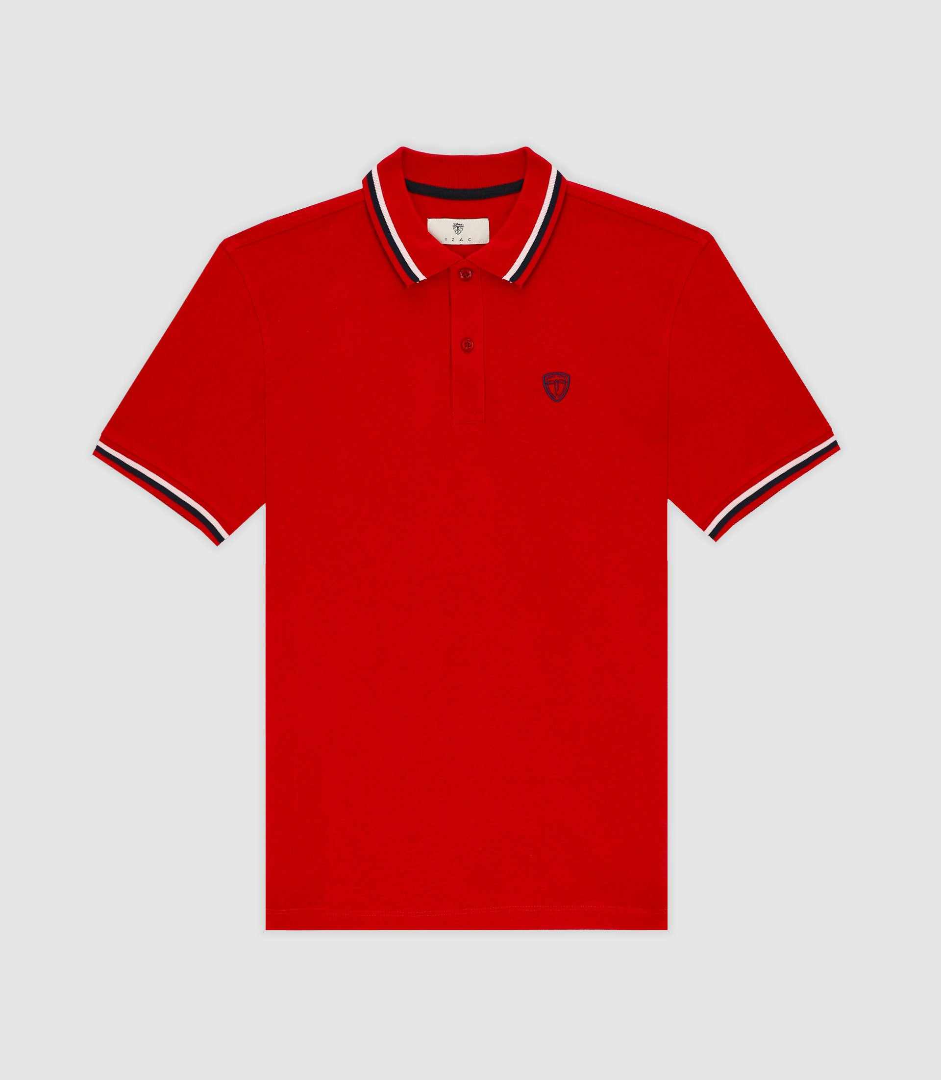 Polo rouge - IZAC