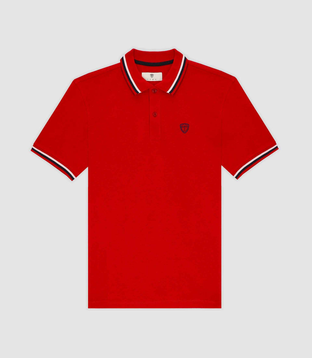Polo rouge - IZAC