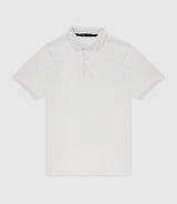 Polo en maille piquée blanche - IZAC