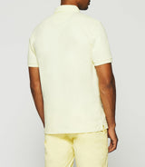 Polo uni jaune manches courtes GREGOR - IZAC