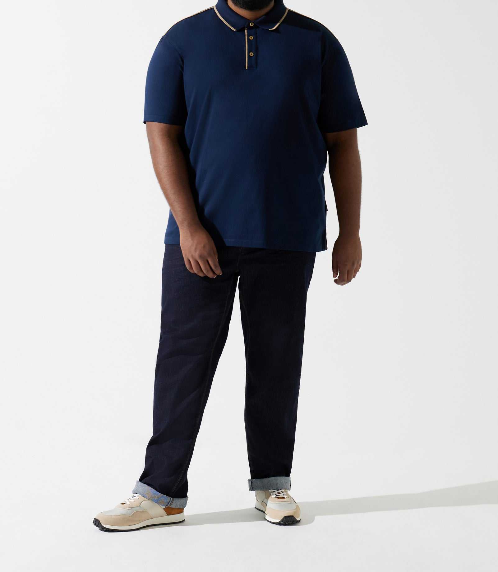 Polo uni marine GUILLAUMEBT - IZAC