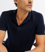 Polo en maille marine - IZAC