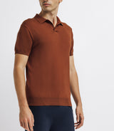 Polo en maille truffe - IZAC