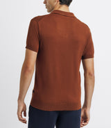 Polo en maille truffe - IZAC