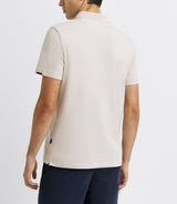 Polo avec patch beige - IZAC