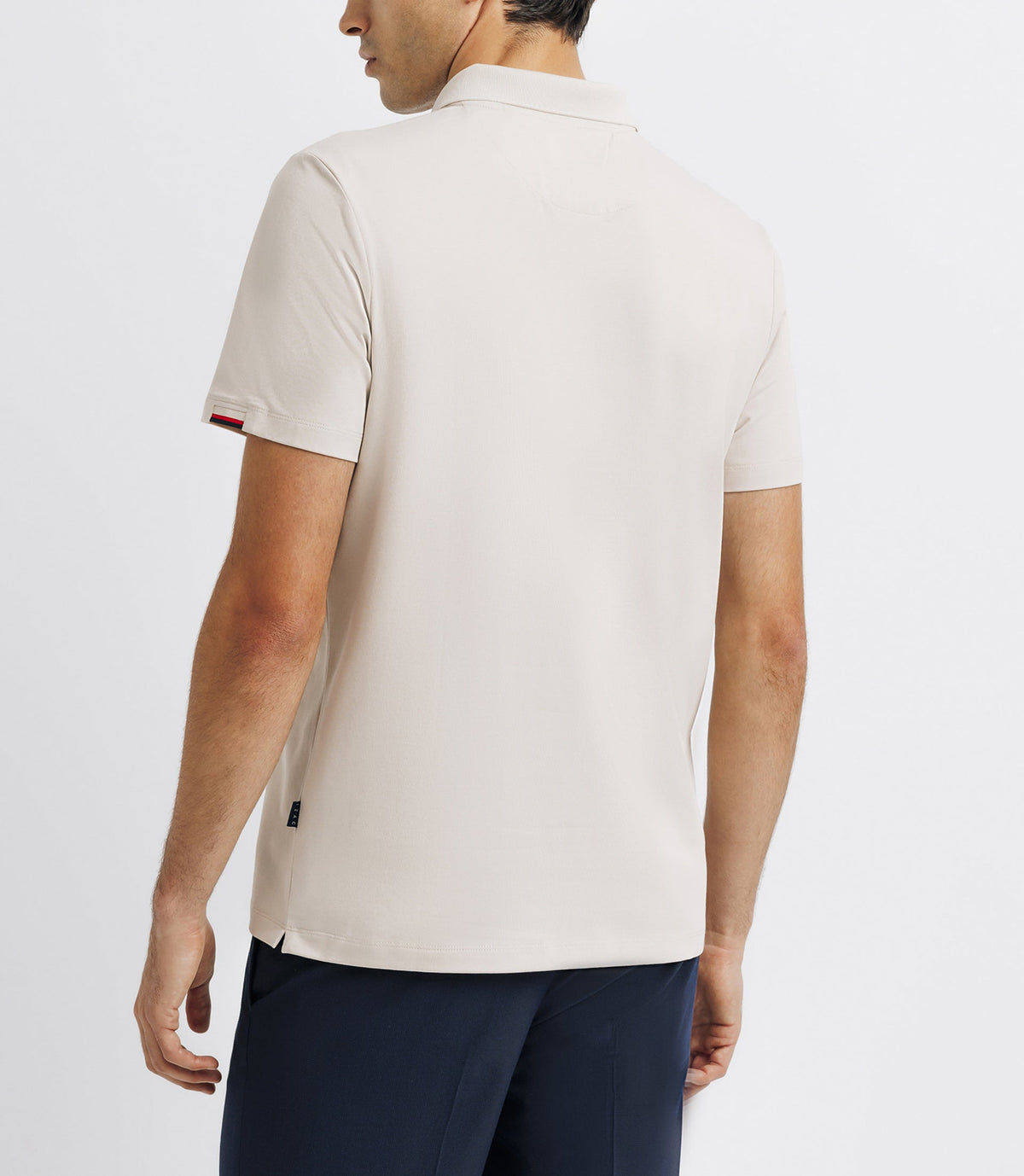Polo avec patch beige - IZAC