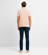 Polo avec broderie rose - IZAC