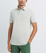 Polo avec broderie vert clair - IZAC