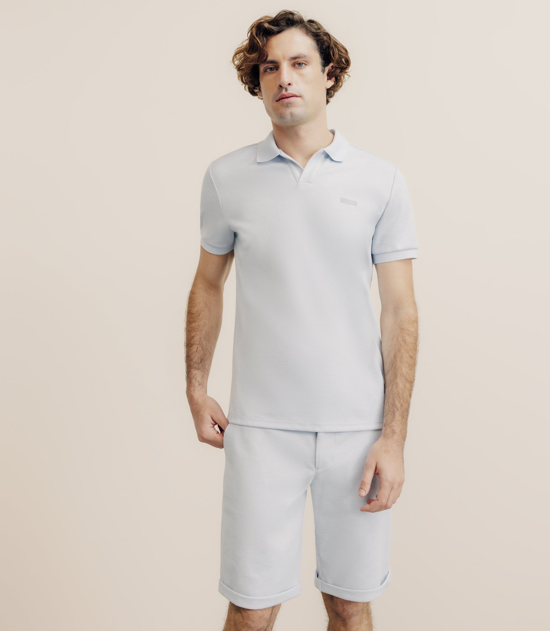 Polo col ouvert ciel - IZAC