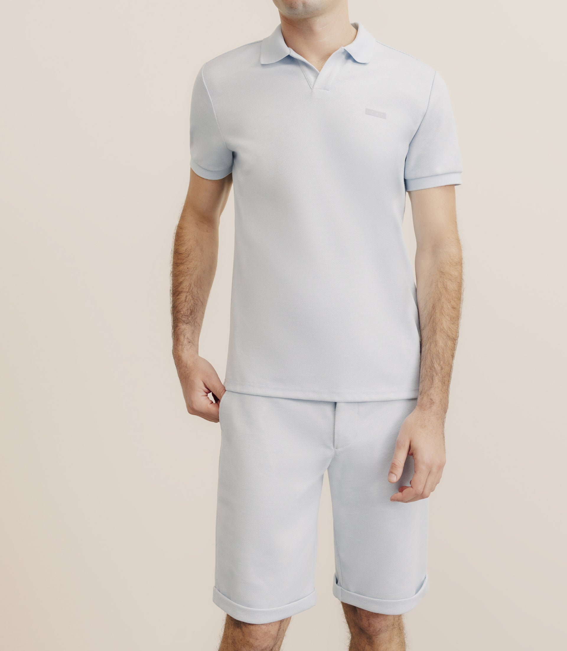 Polo col ouvert ciel - IZAC