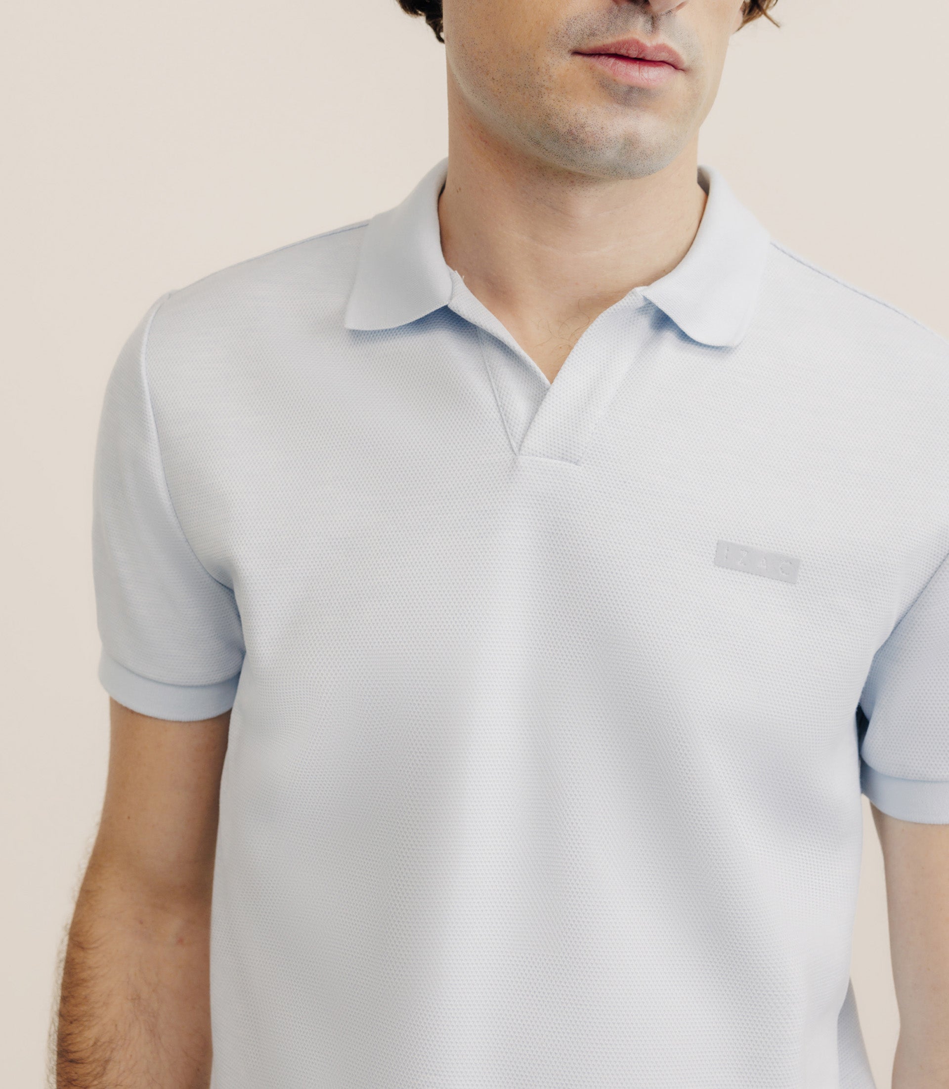 Polo col ouvert ciel - IZAC