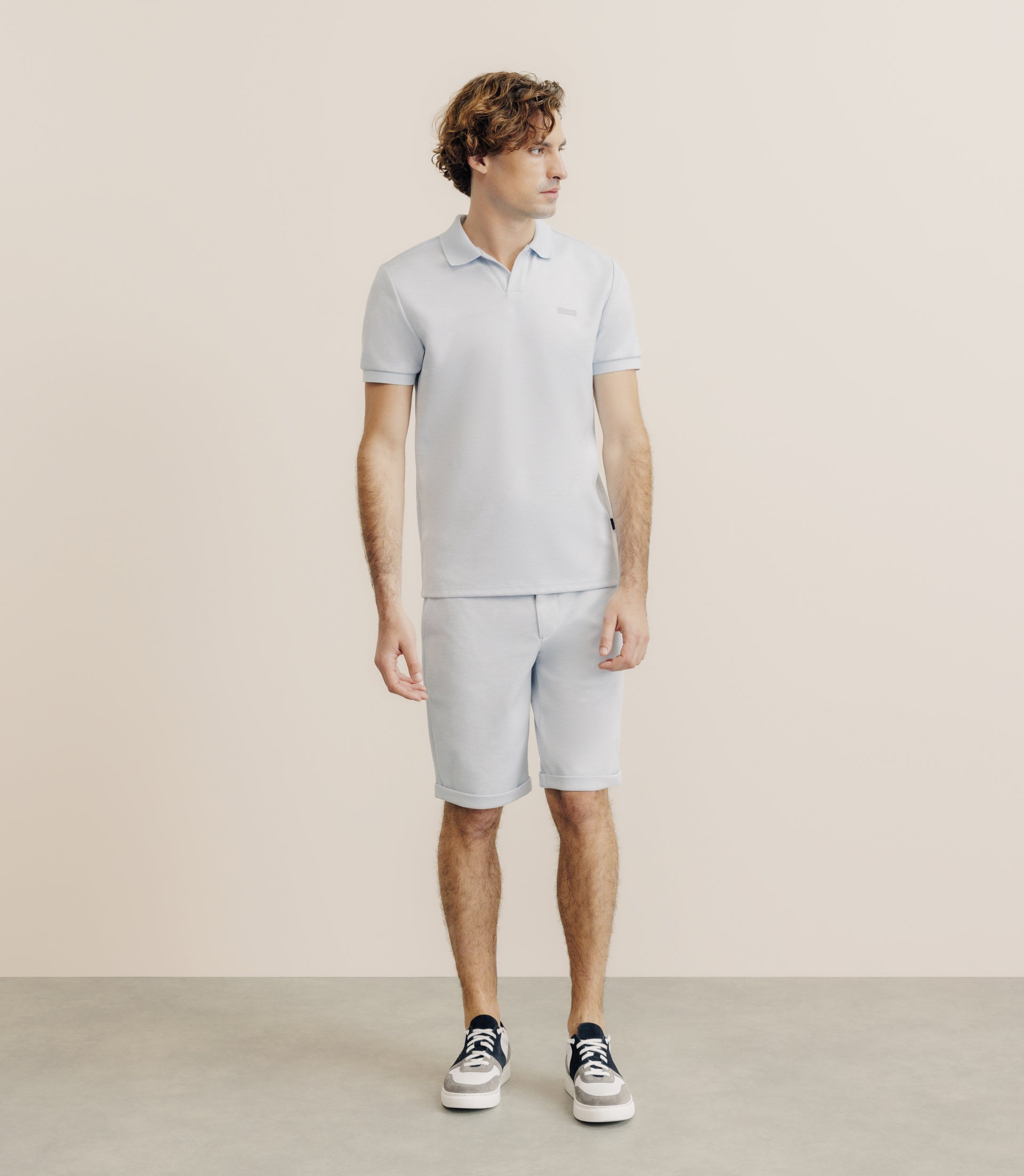 Polo col ouvert ciel - IZAC