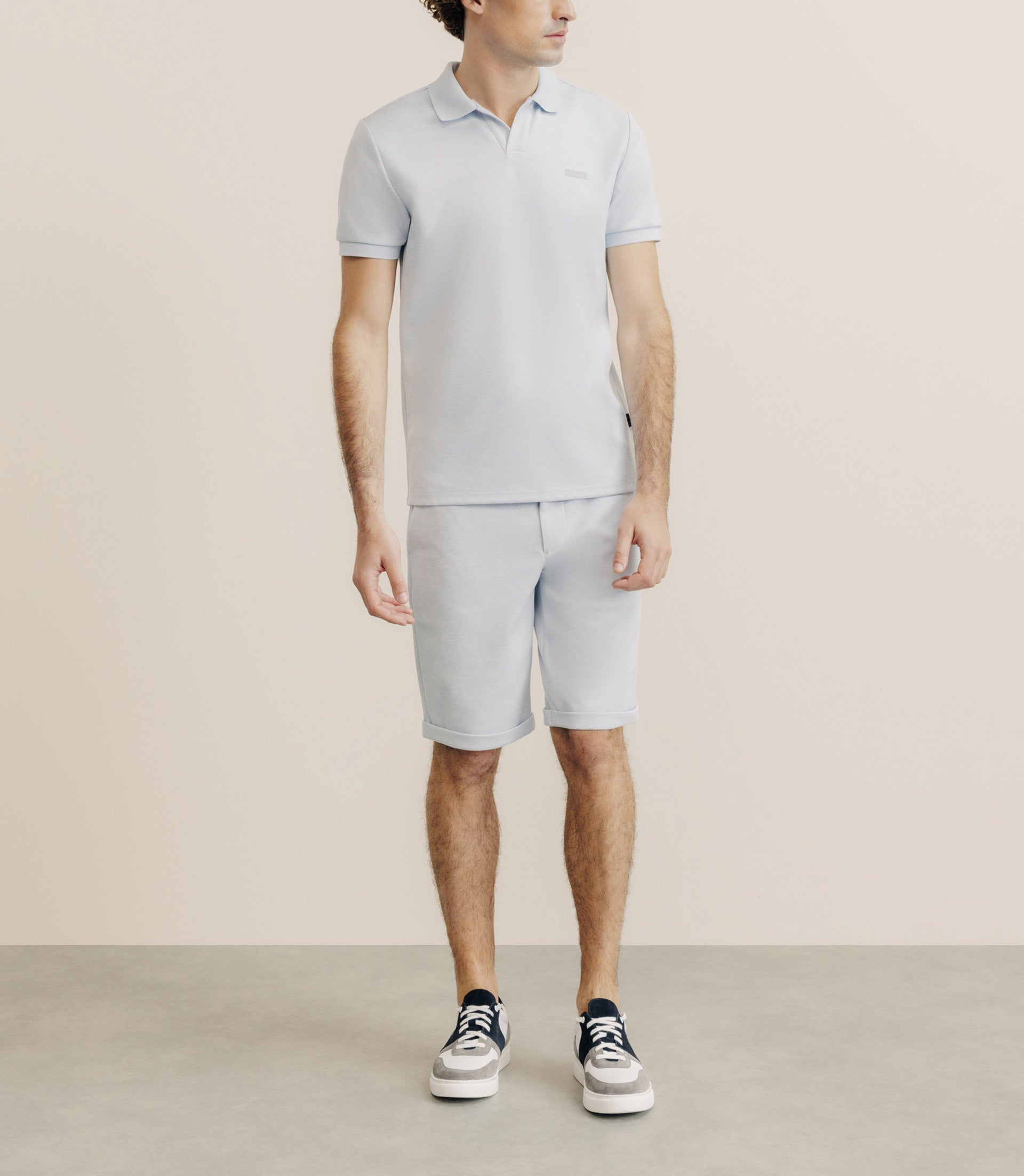 Polo col ouvert ciel - IZAC