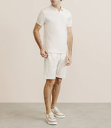 Polo col ouvert écru - IZAC