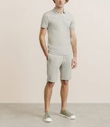 Polo col ouvert kaki - IZAC