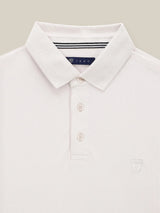 Polo boutonné piqué mastic - IZAC