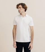 Polo piqué blanc - IZAC