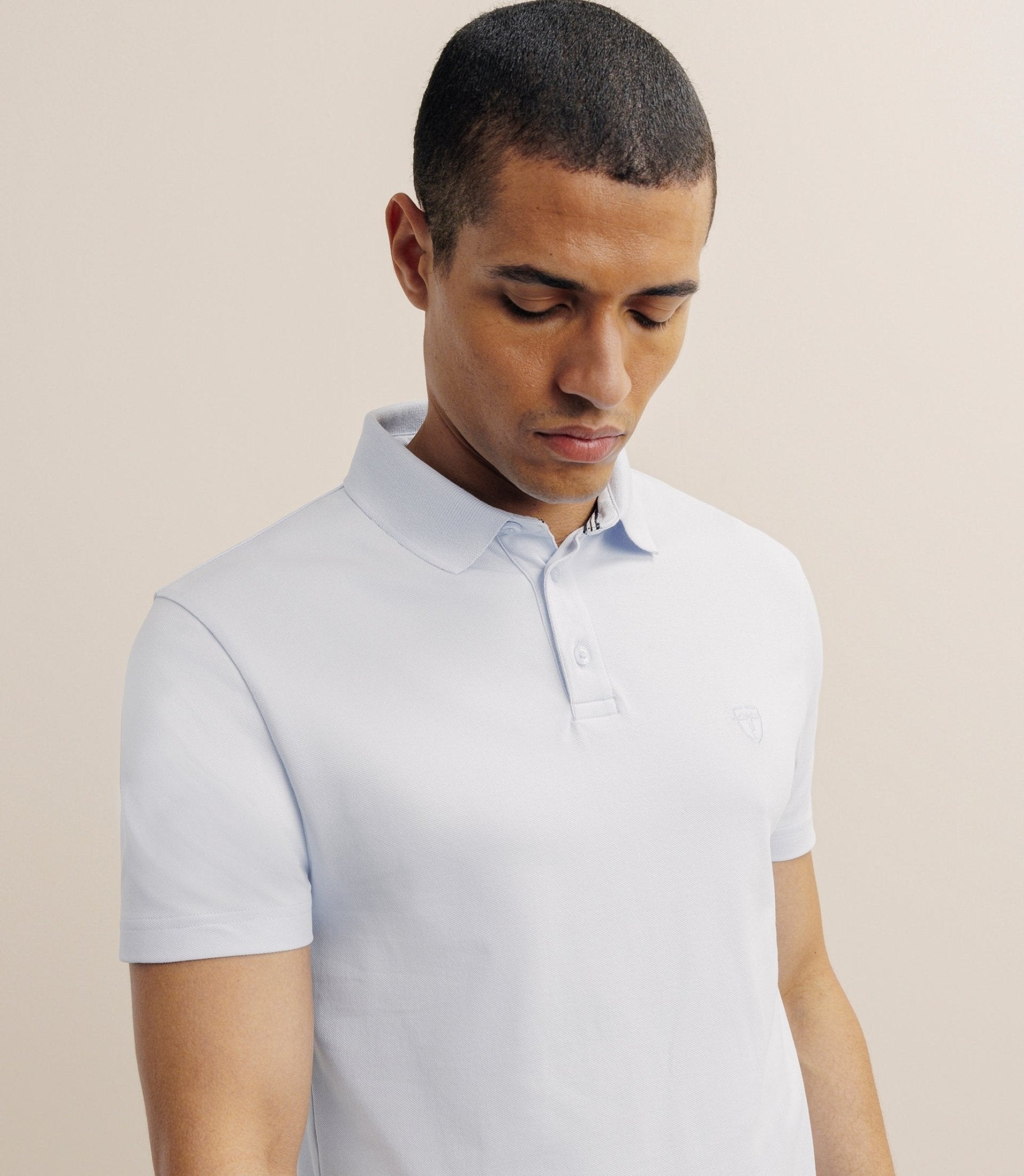 Polo piqué ciel - IZAC