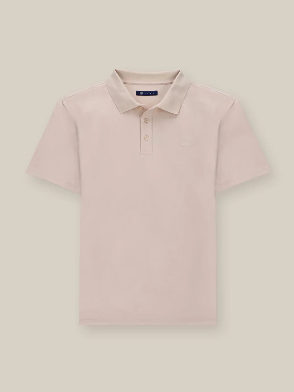 Polo boutonné beige - IZAC